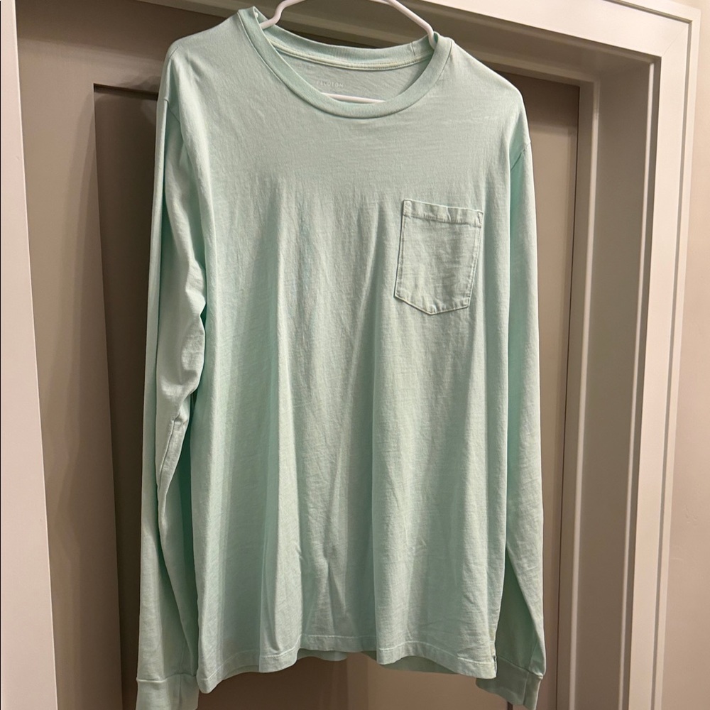 Peloton Light Green Long Sleeve Men's Tee